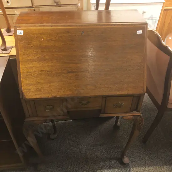 Queen Anne Style Writing Bureau