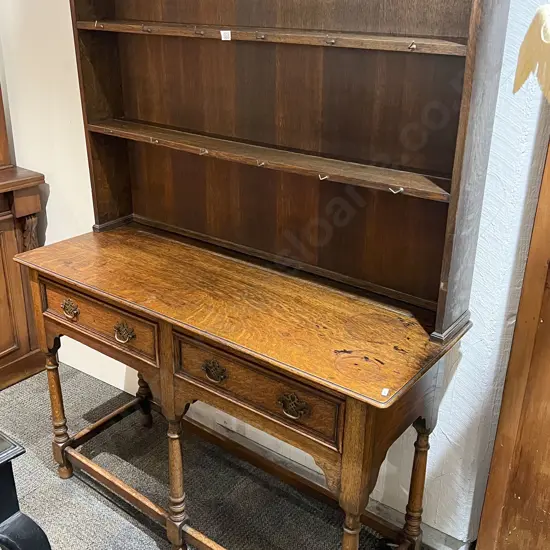18th Century Style Oak Welsh Dresser of Neat Proportions