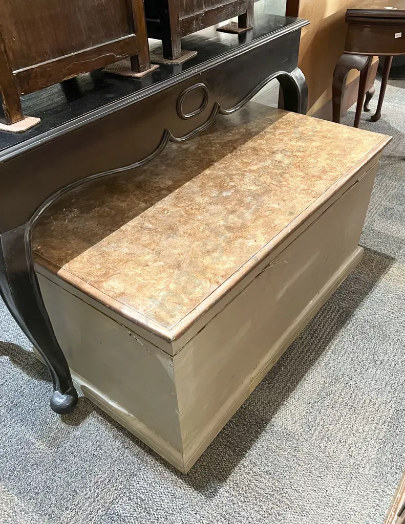 Painted Blanket Box Image 1++