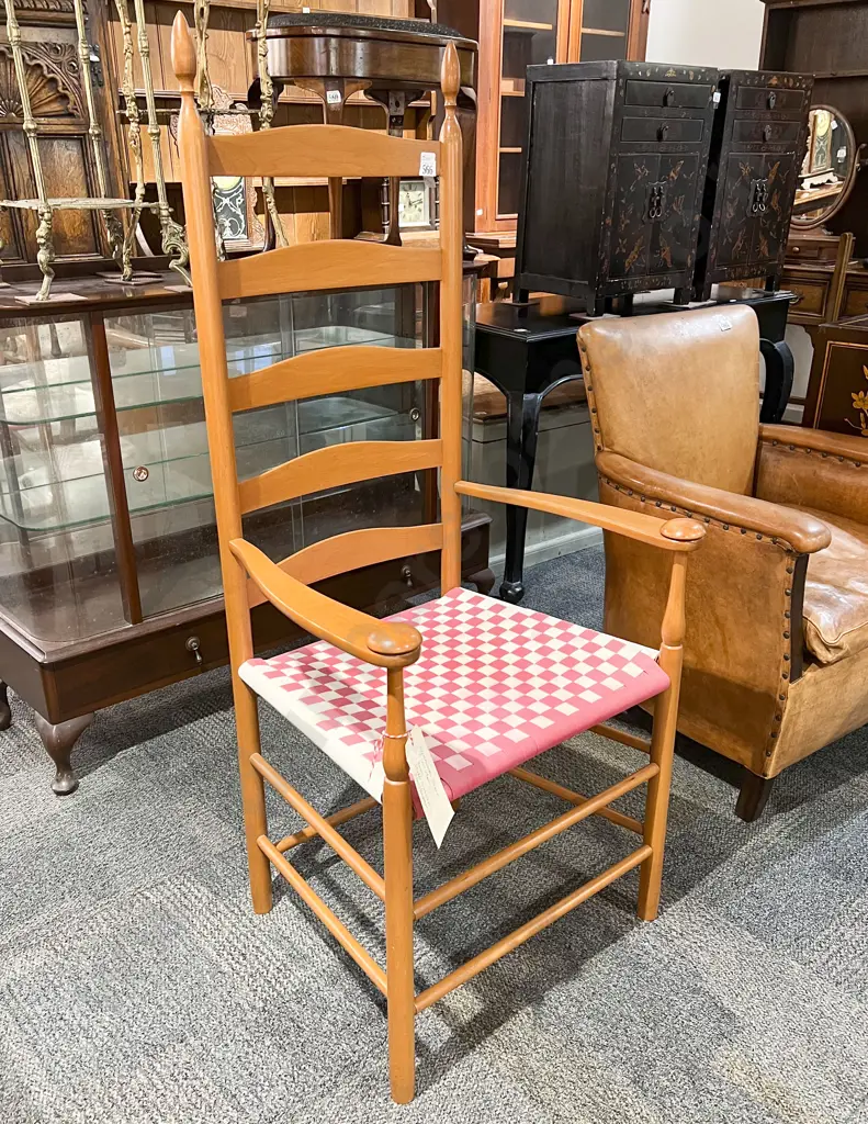 Reproduction Cherry Shaker Elder Chair Image 1++