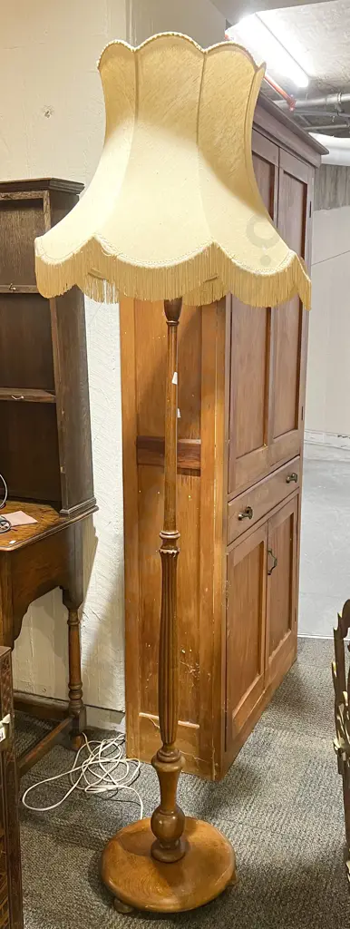 Standard Lamp & Shade Image 1++