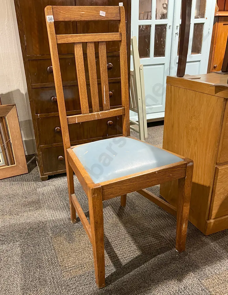 Oak Dining Chair & Wycombe Back Side Chair Image 1++