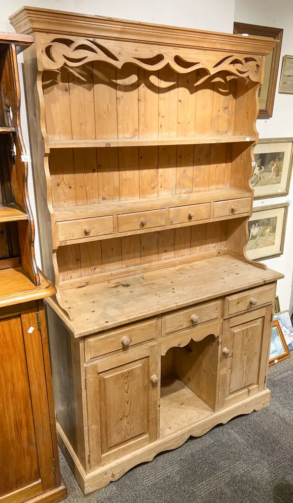 Victorian Style Pine Dresser Image 1++