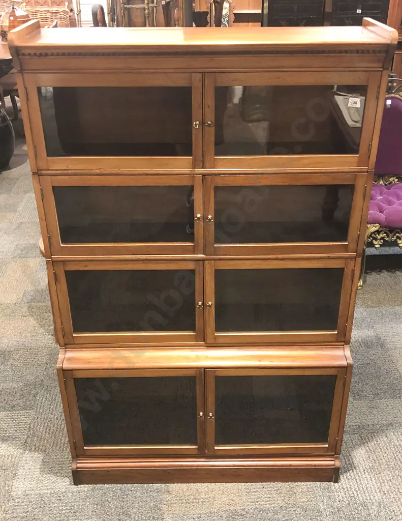 Mahogany Lawyers Bookcase Image 1++