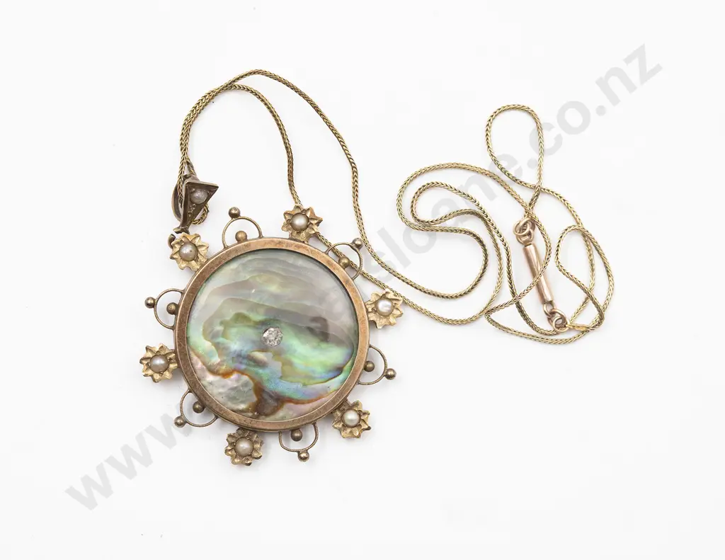 9ct Circular Locket Image 1++