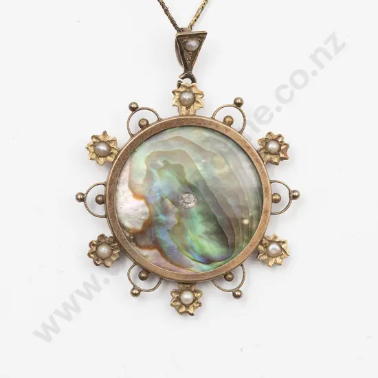9ct Circular Locket