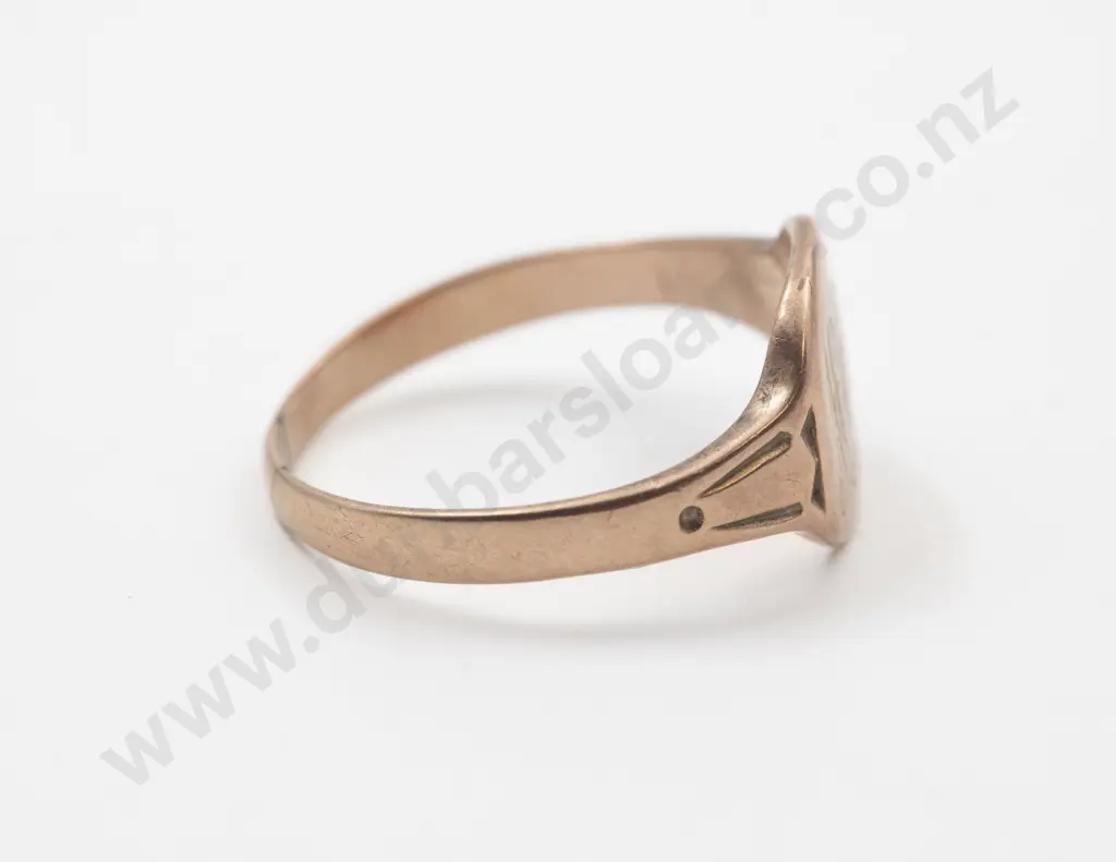 9ct Signet Ring Image 1++