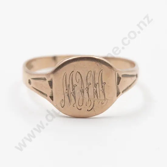 9ct Signet Ring
