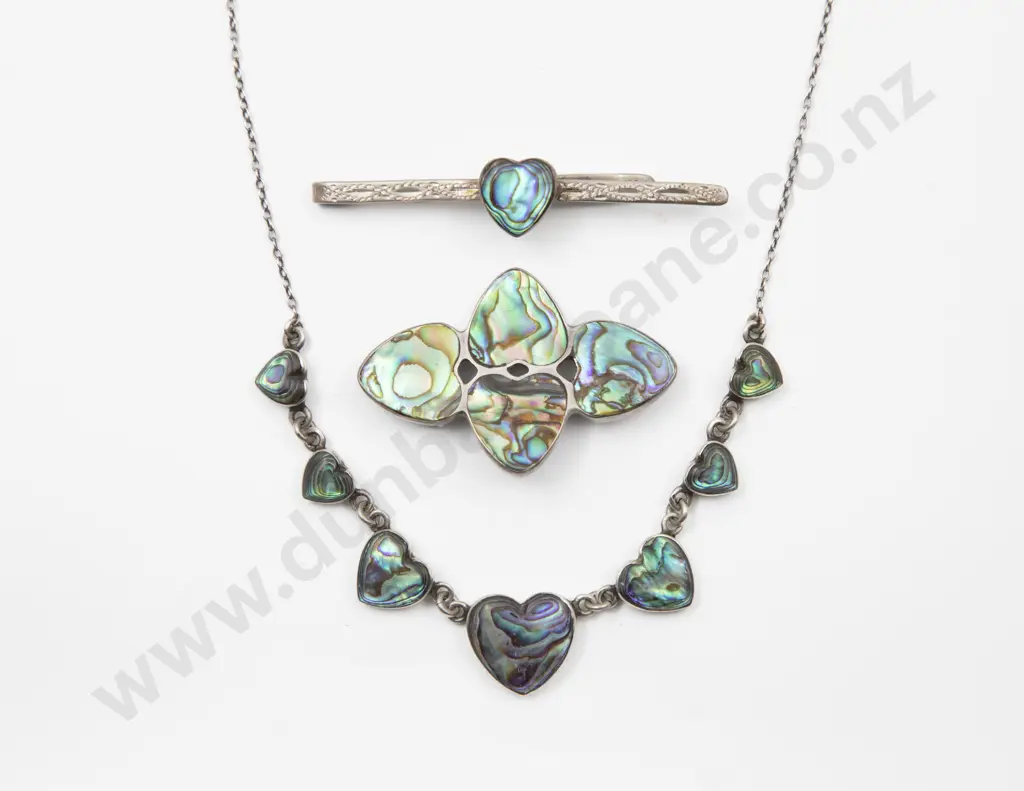 S/S and Paua Necklet Image 1++