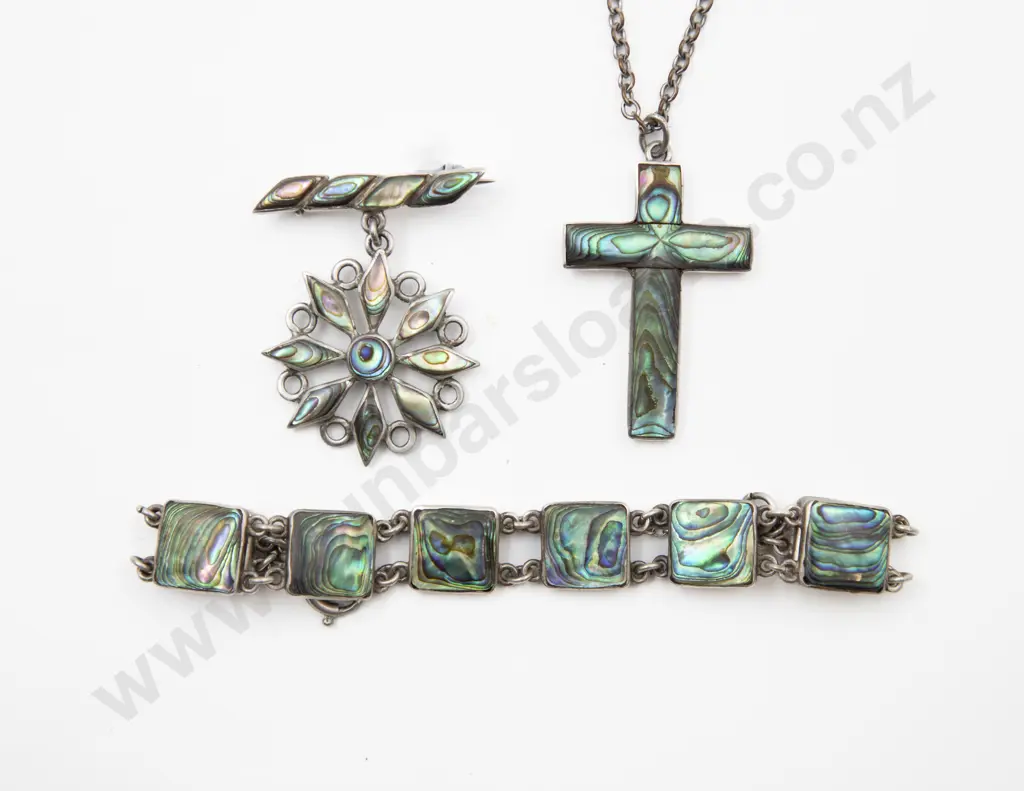 S/S and Paua Bracelet Image 1++