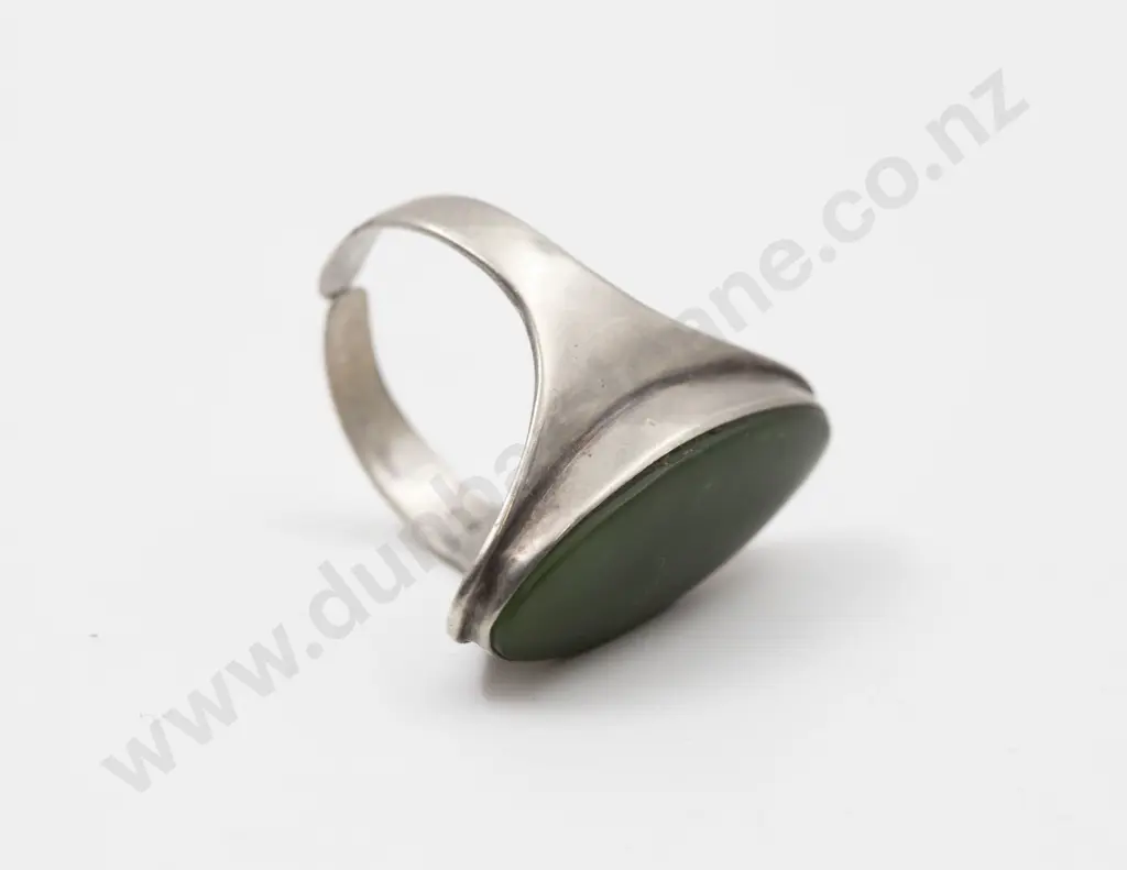 S/S Greenstone Dress Ring Image 1++