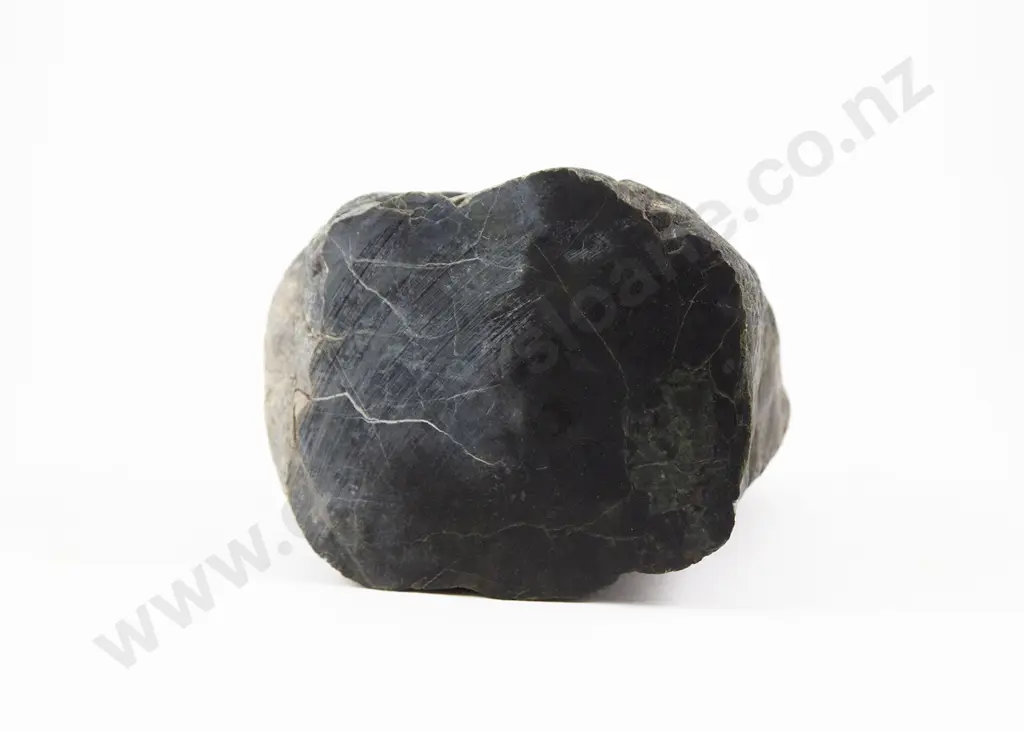 Greenstone Boulder With Polished End Image 1++