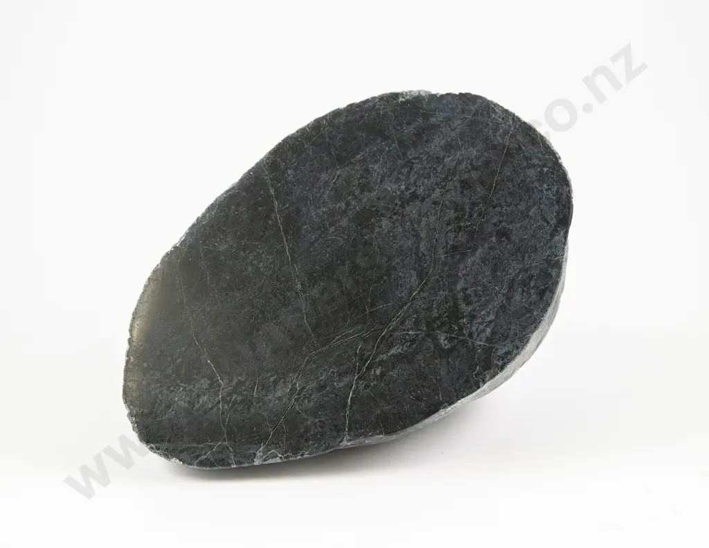 Greenstone Boulder With Polished End Image 1++