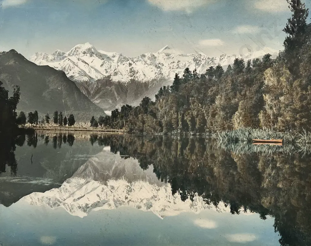 Whites Aviation - Lake Matheson (unframed) Image 1++