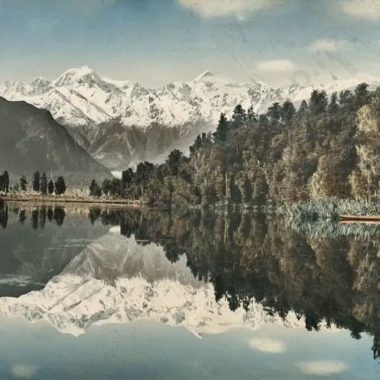 Whites Aviation - Lake Matheson (unframed)