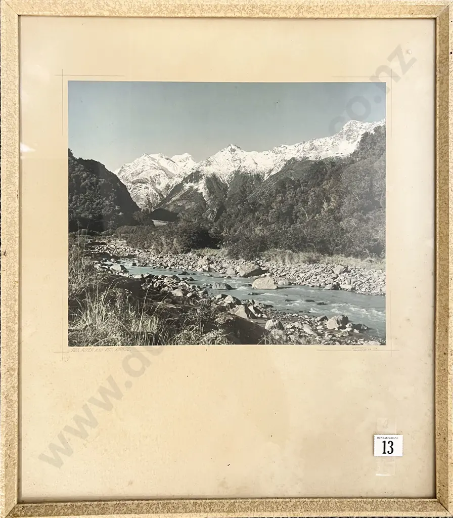 Neville Hatwell - Fox Glacier and Fox Range Image 1++