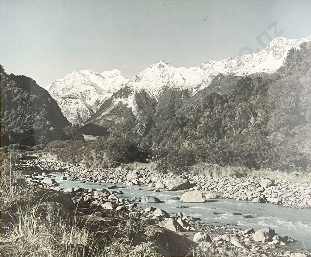 Neville Hatwell - Fox Glacier and Fox Range Image 1++