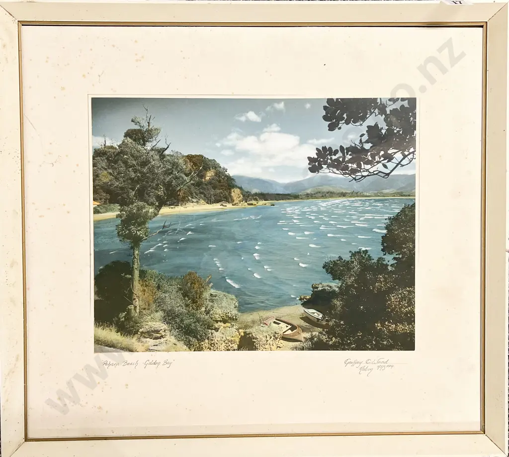 Geoffrey C Wood - Pohara Beach Golden Bay Image 1++