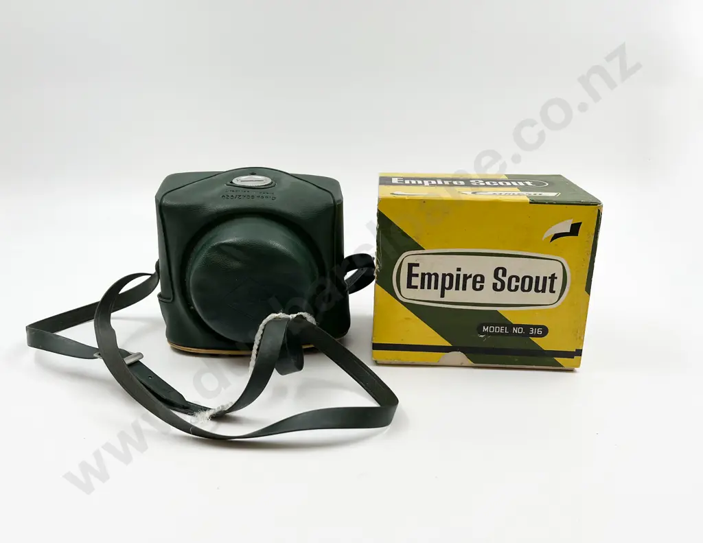 Agfa Clack & Empire Scout Model No. 316 120 Film Cameras Image 1++