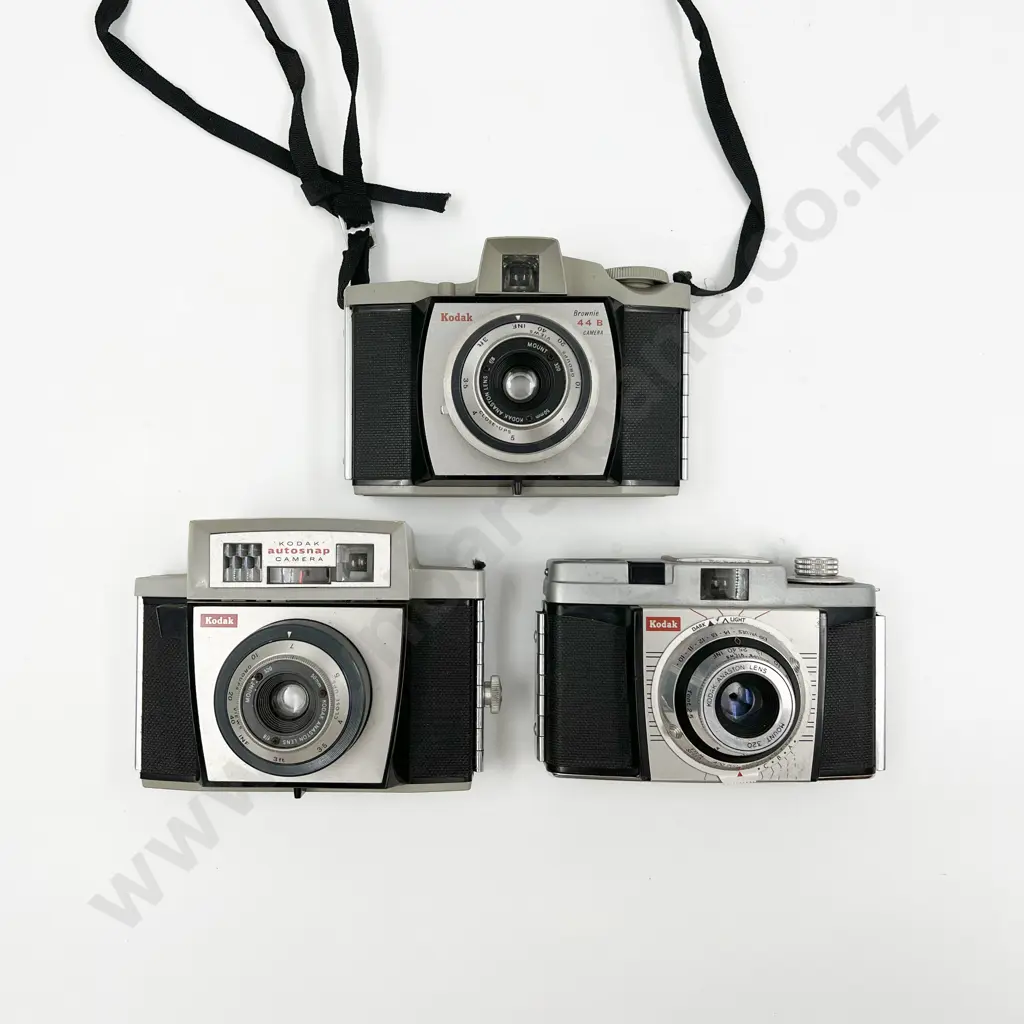 Three Kodak Film Cameras Image 1++