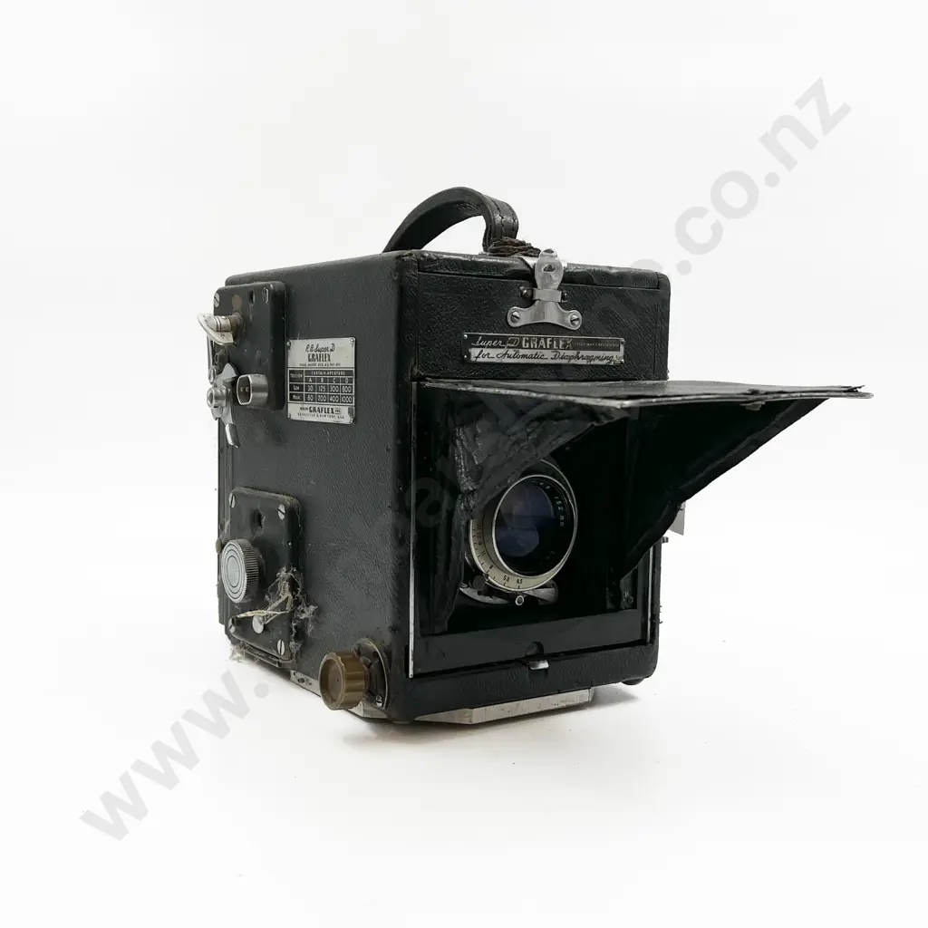 Antique R. B. Super D Graflex 152mm f/4.5 Plate Camera Image 1++