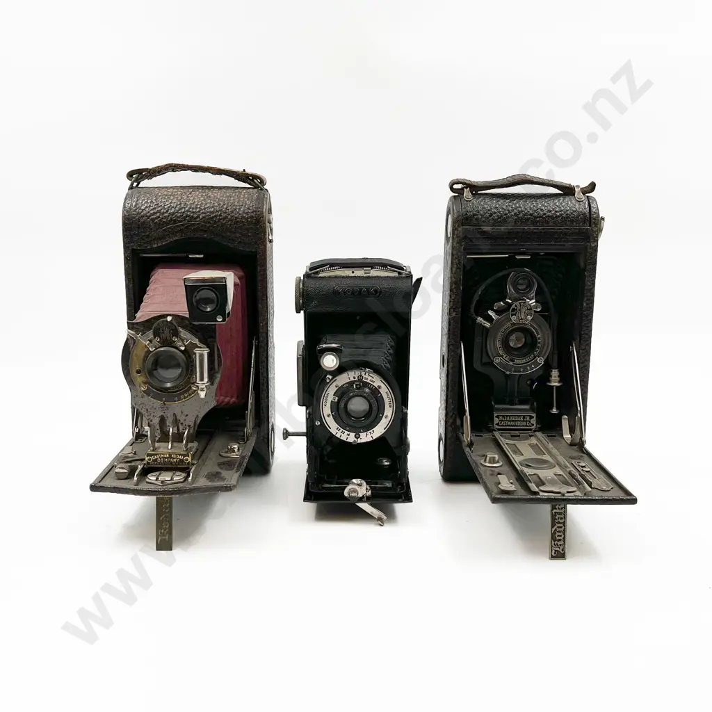 Kodak Folding Camera & Two Others Image 1++