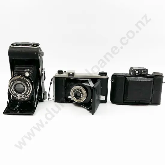 Ensign Selfix Folding Camera & Two Others