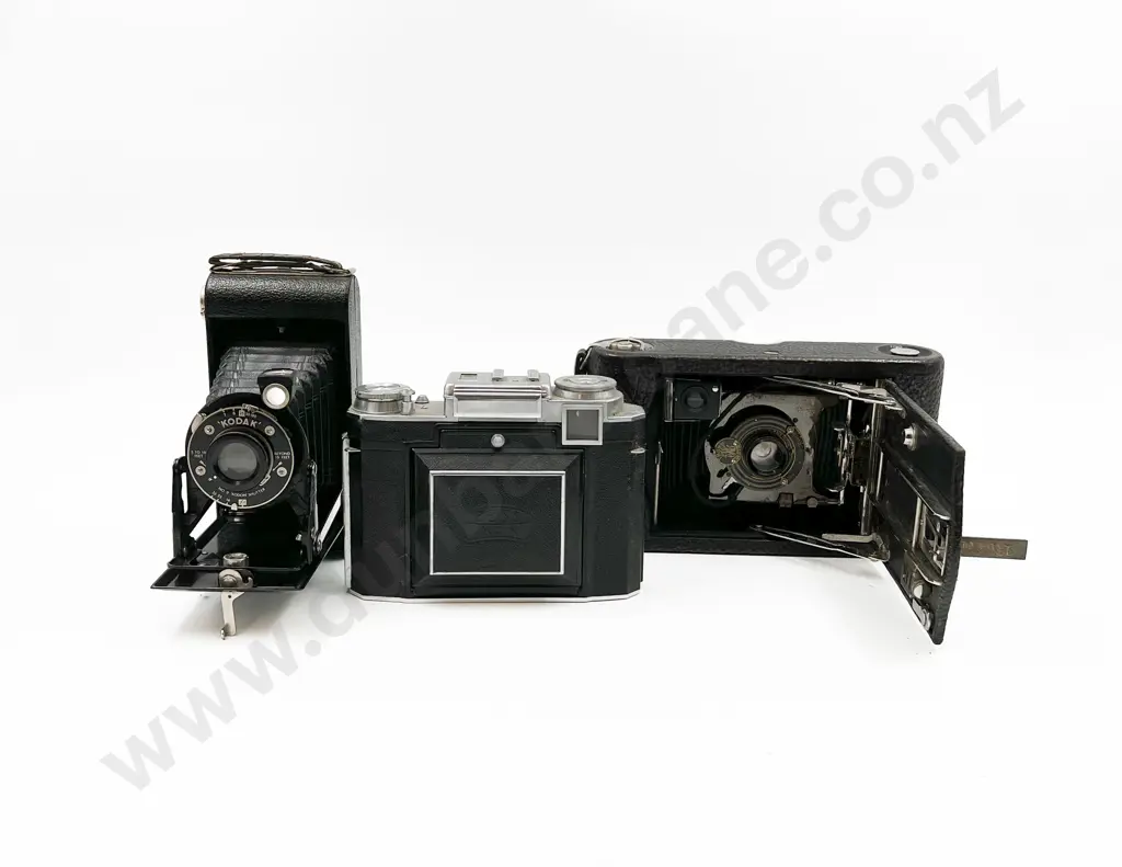 Kodak Folding Camera & Two Others Image 1++