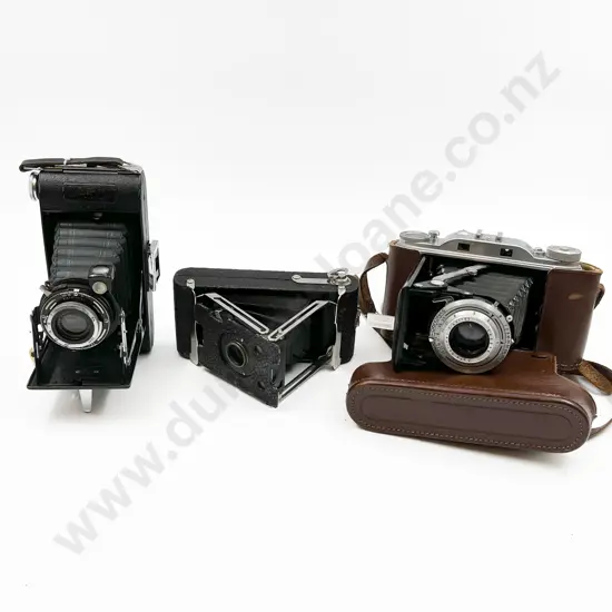 Ensign Selfix Folding Camera & Two Others