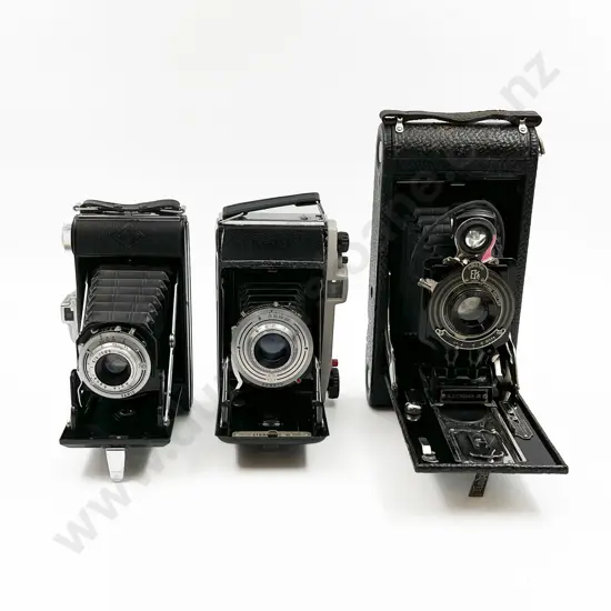 Agfa Billy Folding Camera & Two Others