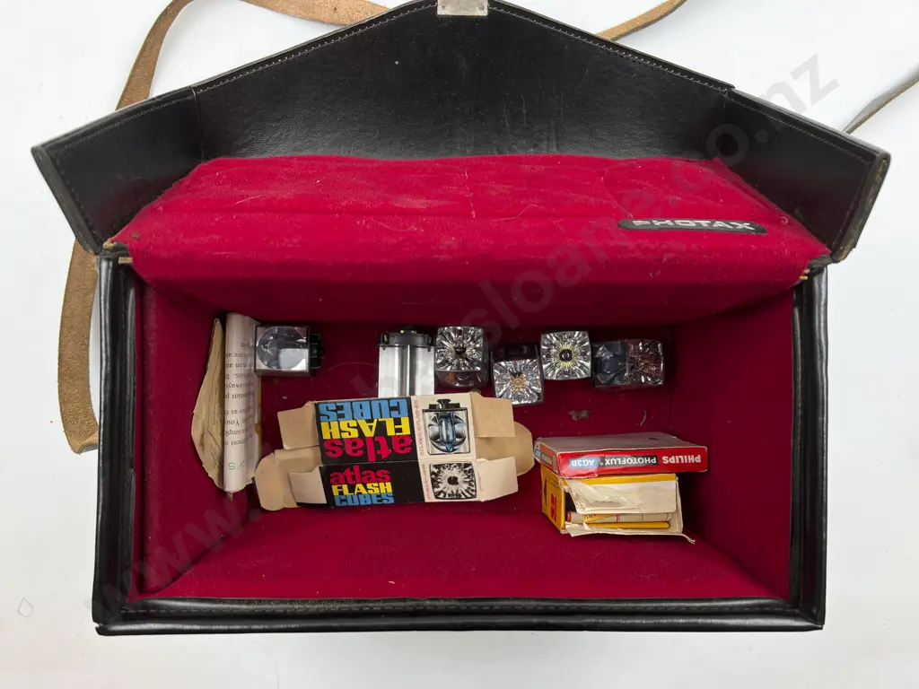 Case of Two Film Video Cameras & Accessories Image 1++