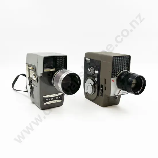 Two Film Video Cameras with Cases