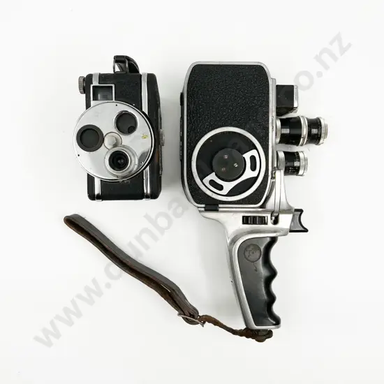 Bolex Paillard B8SL & Cine Perfex Double Eight Film Cameras