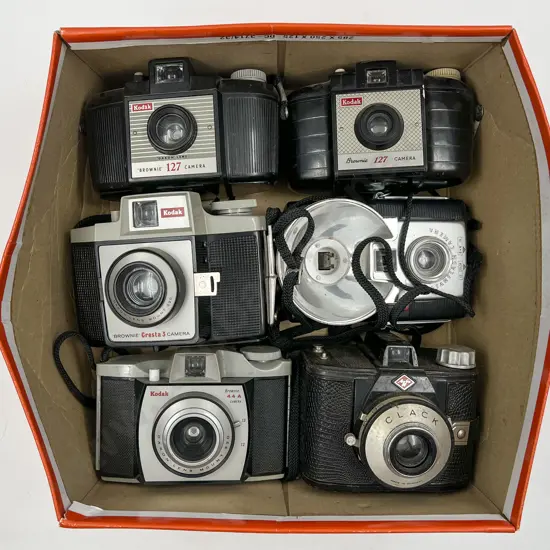 Five Kodak Brownie's & One Agfa Clack