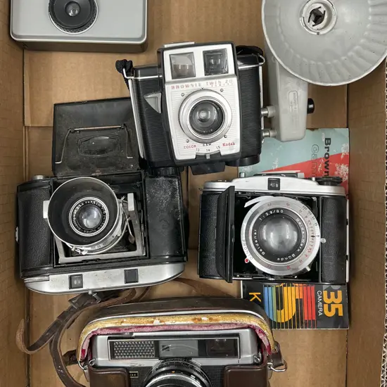 Five Assorted Film Cameras