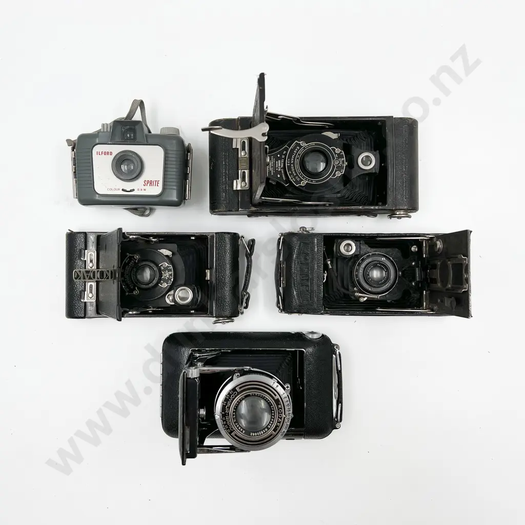 Five Assorted Film Cameras Image 1++