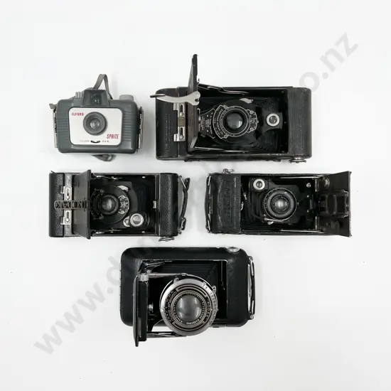 Five Assorted Film Cameras