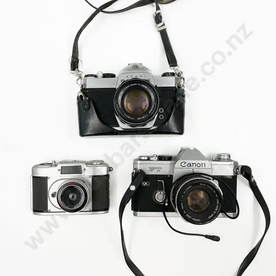 Canon FT SLR & Pentax SP1000 SLR with Other