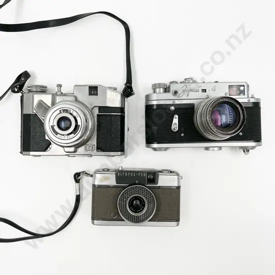 Olympus Pen-EE & Two Others