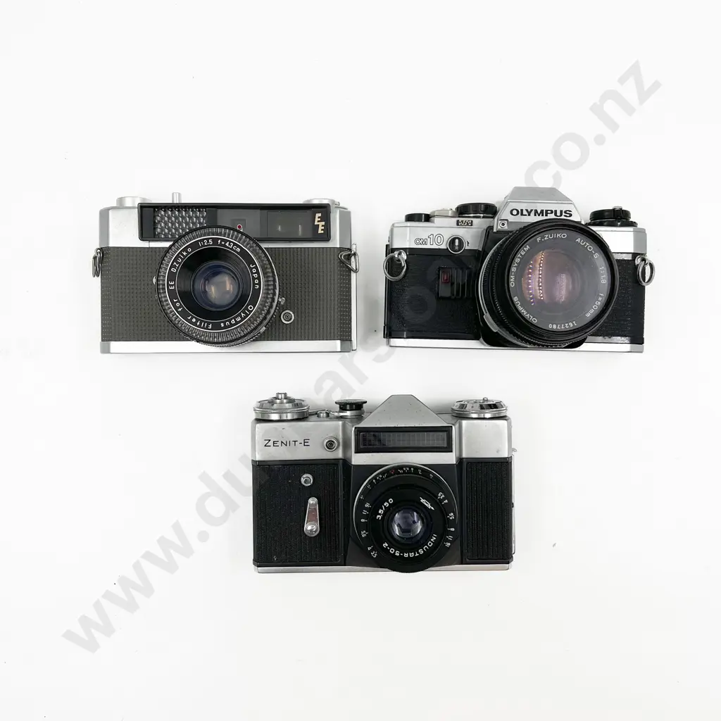 Olympus OM10 SLR & Two Rangefinders Image 1++
