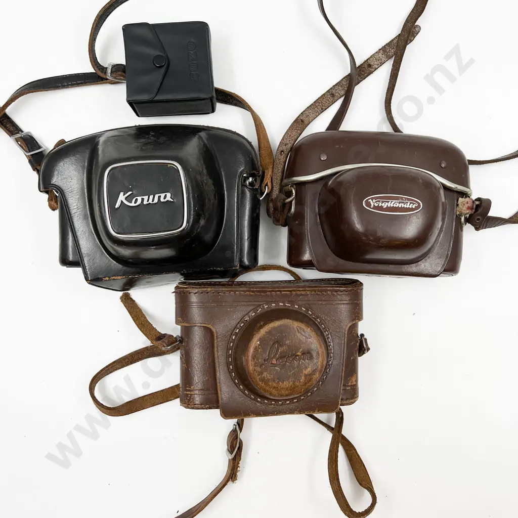 One SLR & Two Rangefinder Film Cameras Image 1++