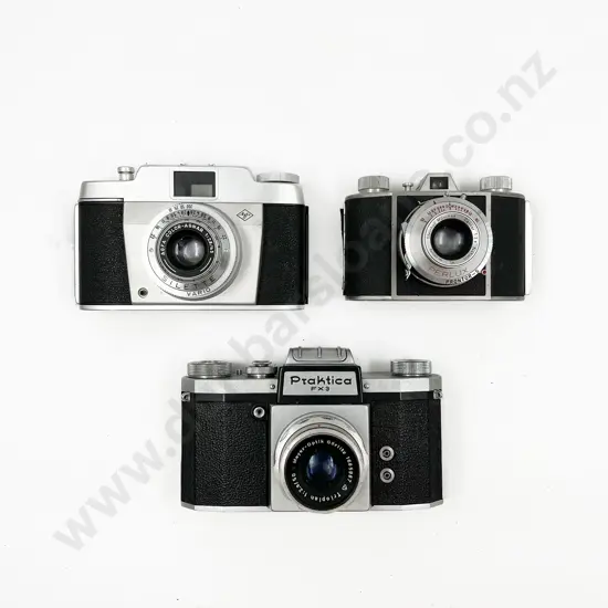 Praktica SLR & Two Rangefinder Cameras