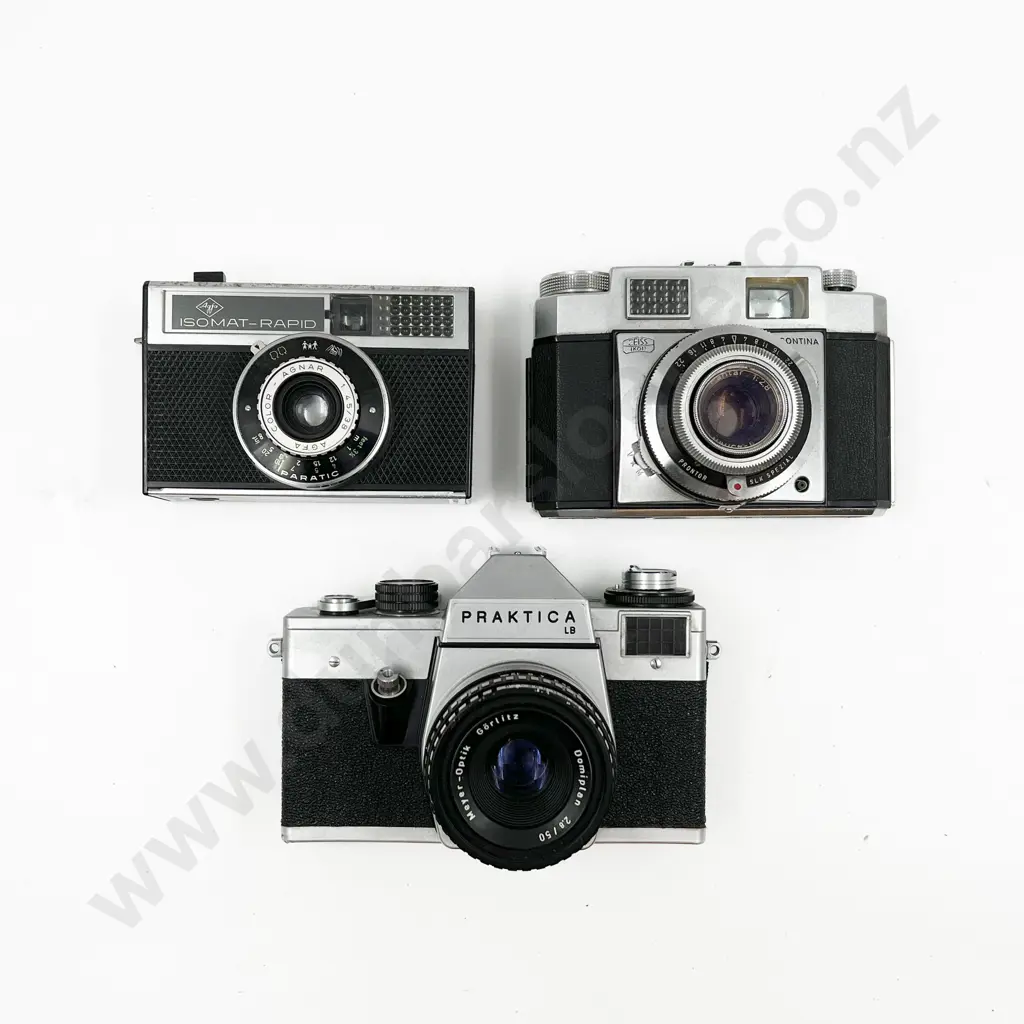 Praktica SLR & Two Rangefinders Image 1++