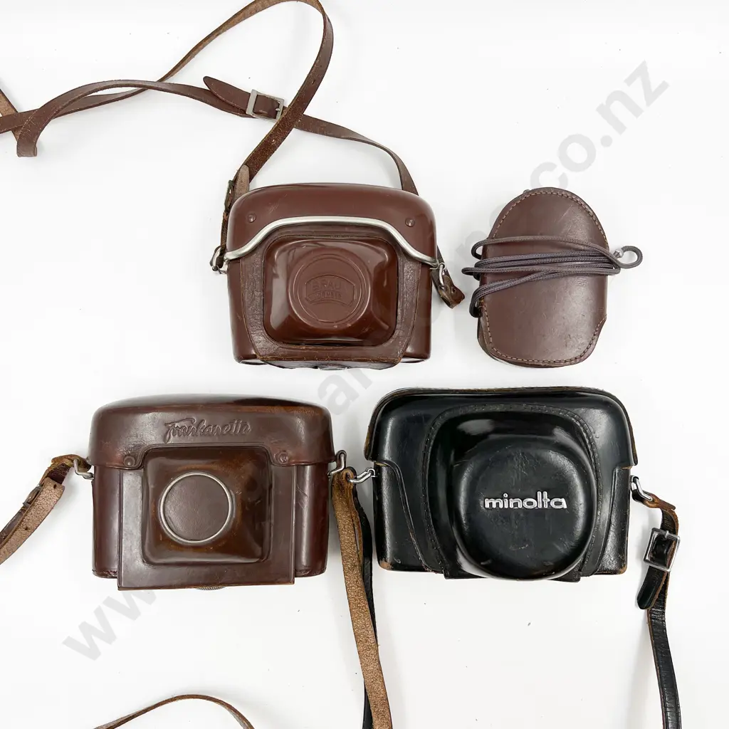 Three Rangefinder Film Cameras Incl. Minolta Hi-Matic 7 Image 1++