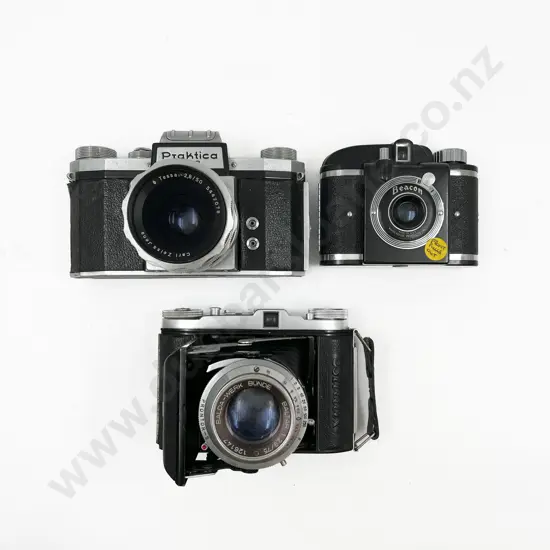 Praktica SLR & Two Rangefinder Cameras