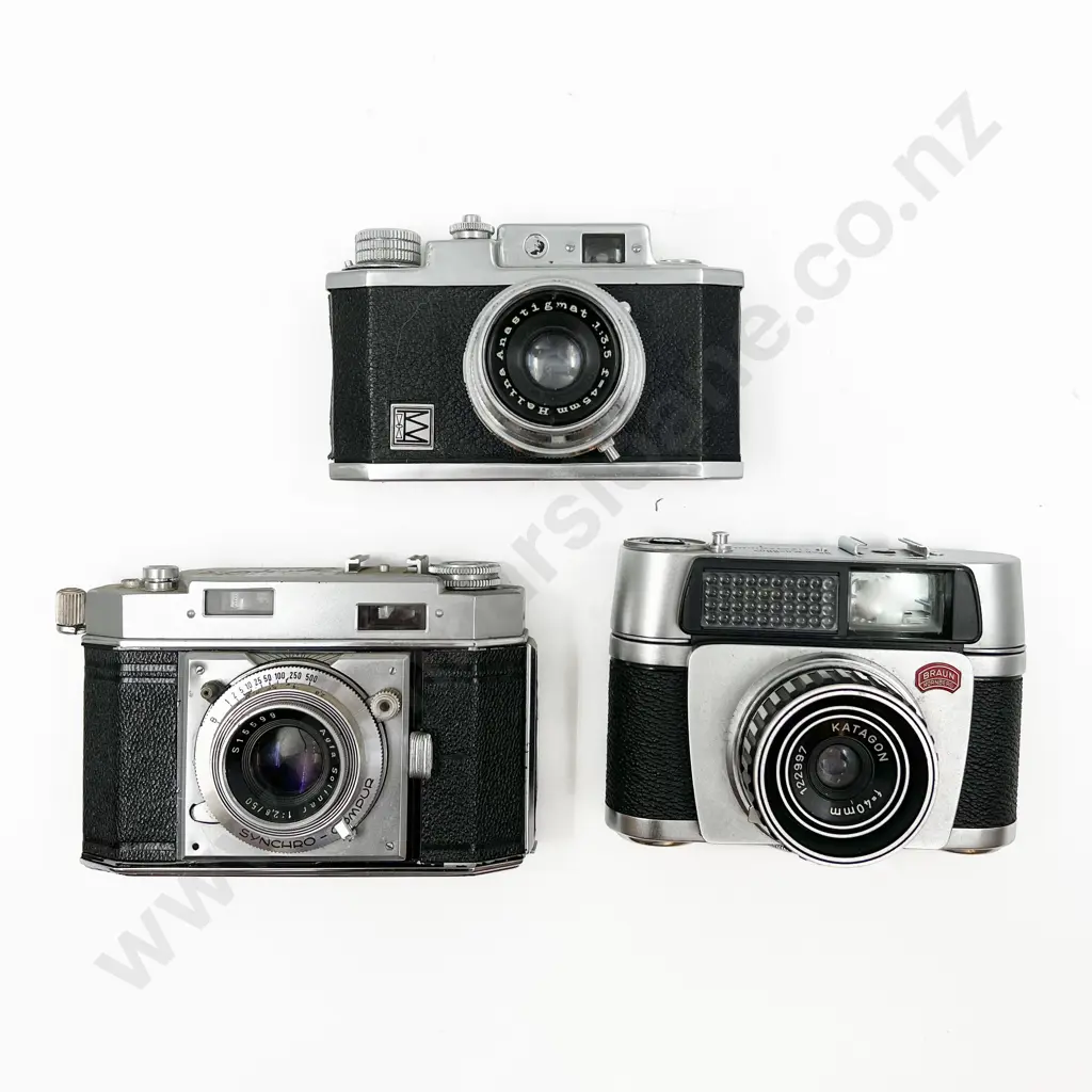 Three Rangefinder Film Cameras Image 1++