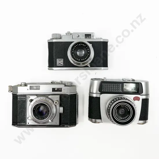 Three Rangefinder Film Cameras