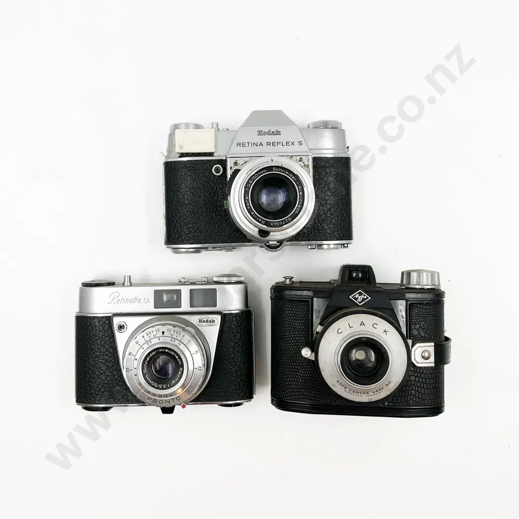 Kodak Retina SLR & Two Rangefinders Image 1++
