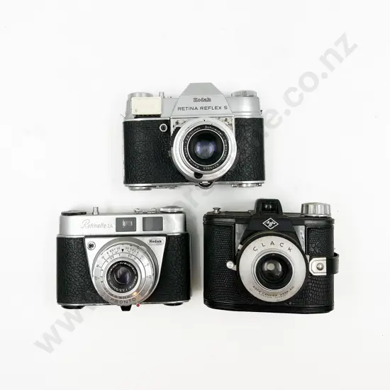 Kodak Retina SLR & Two Rangefinders