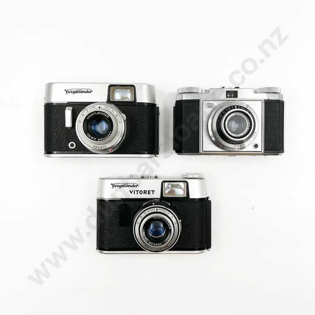Three Rangefinder Film Cameras Image 1++